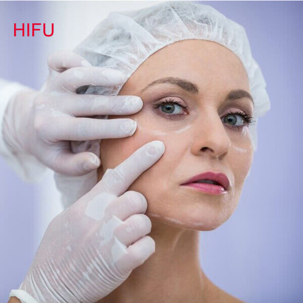 La máquina de estiramiento facial por ultrasonido HIFU resuelve la laxitud de la piel y las arrugas