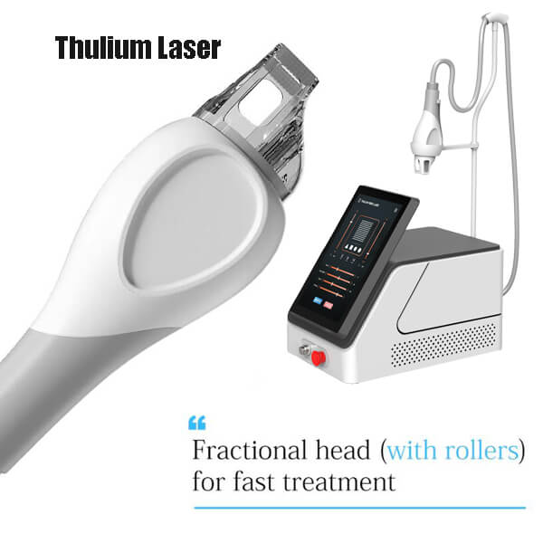 ¿Cuáles son los beneficios del tratamiento fraccionado con laser de tulio?