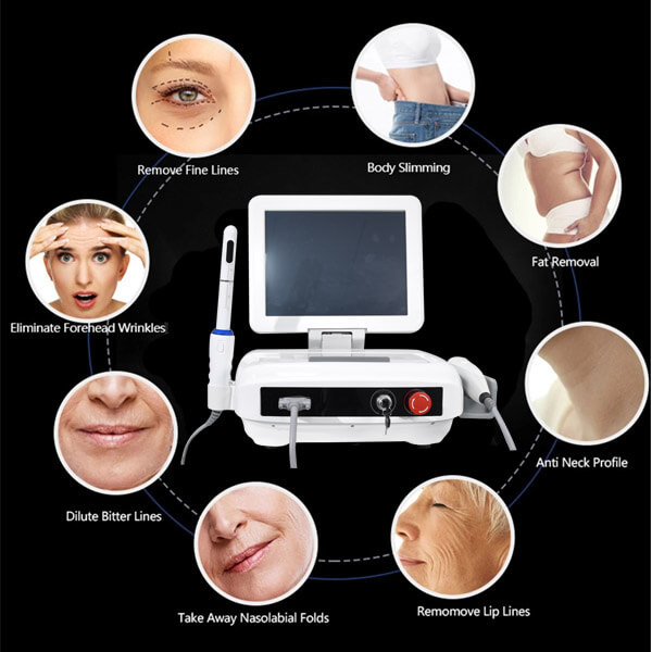 Máquina de ultrasonido HIFU para rejuvenecimiento de la piel