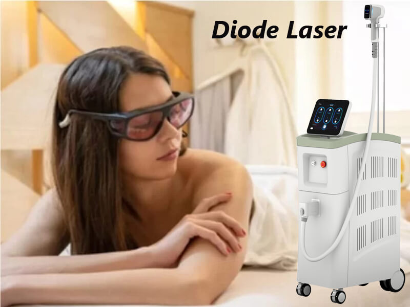 808nm diode laser hair removal machine