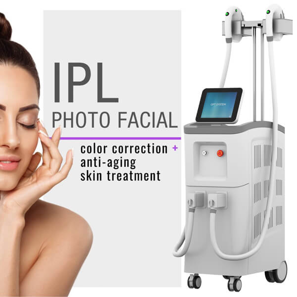 Tratamiento de fotorrejuvenecimiento laser IPL facial